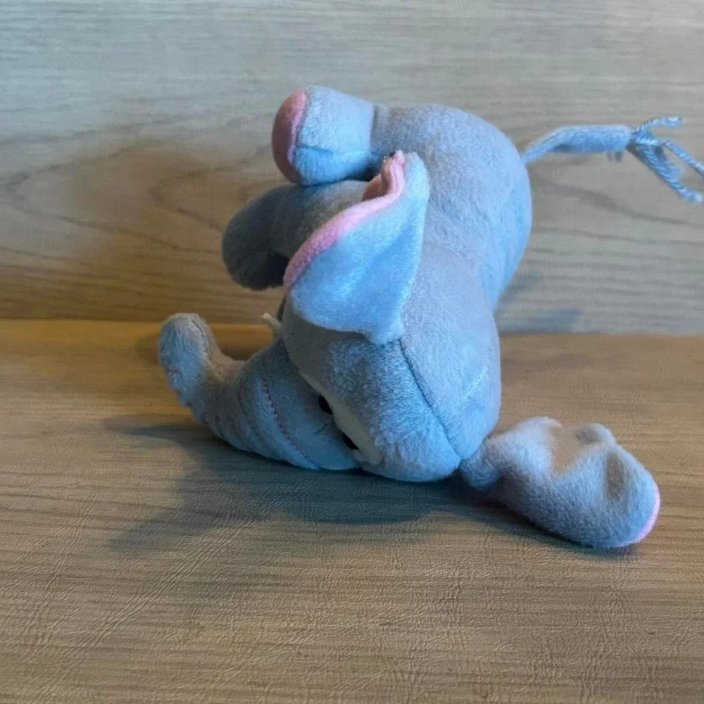 Gray Elephant Plush Stuffed Animal Measures about No tags (Just for you MegaToy)